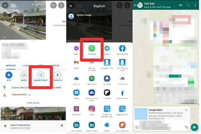 Cara Cepat Share Lokasi Google Maps ke WhatsApp – Panduan Praktis 2026