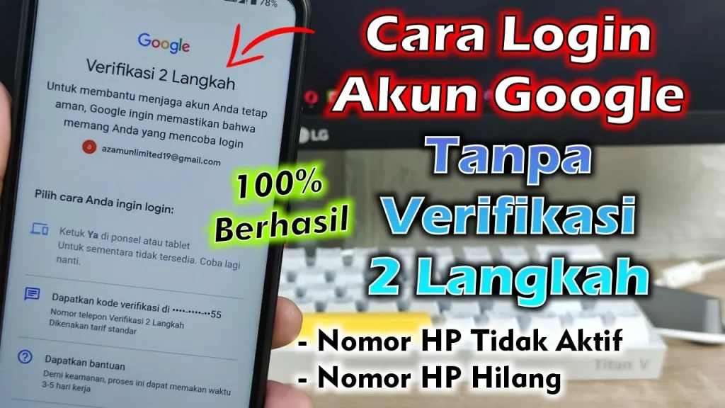 Cara Login Akun Google Tanpa Verifikasi 2 Langkah - YouTube