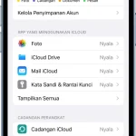 Menggunakan iCloud di iPhone - Apple Support (ID)