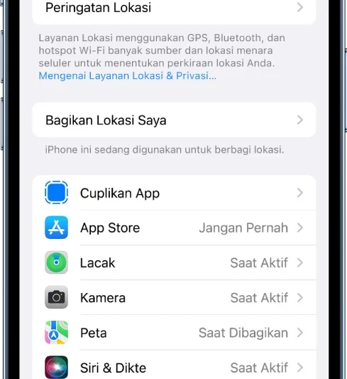 Cara Mengatur Izin Lokasi Aplikasi di iPhone 2026 – Panduan Lengkap & Praktis
